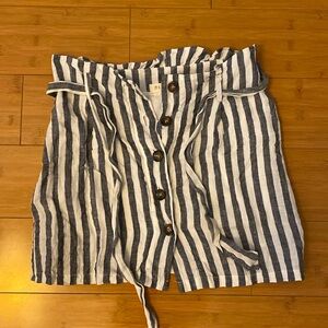 Em and Elle Striped Skirt
